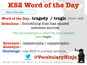 KS2 Word of the Day | Vocabulary Ninja