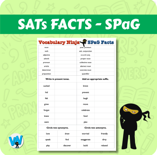 SATs FACTs – SPaG | 10 Revision Sheets + Answers