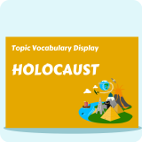 Holocaust Vocabulary Display Pack