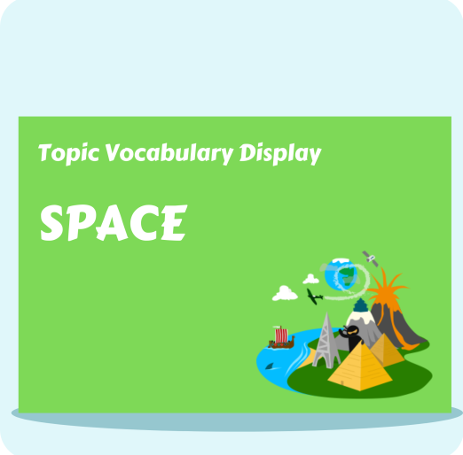 Space Vocabulary Display Packs