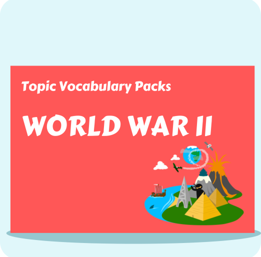 World War II Topic Vocabulary Pack