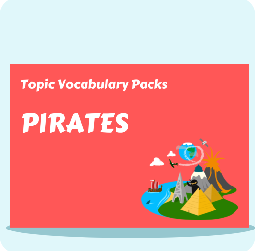 Pirates Topic Vocabulary Pack