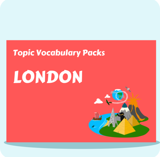 London Topic Vocabulary Pack