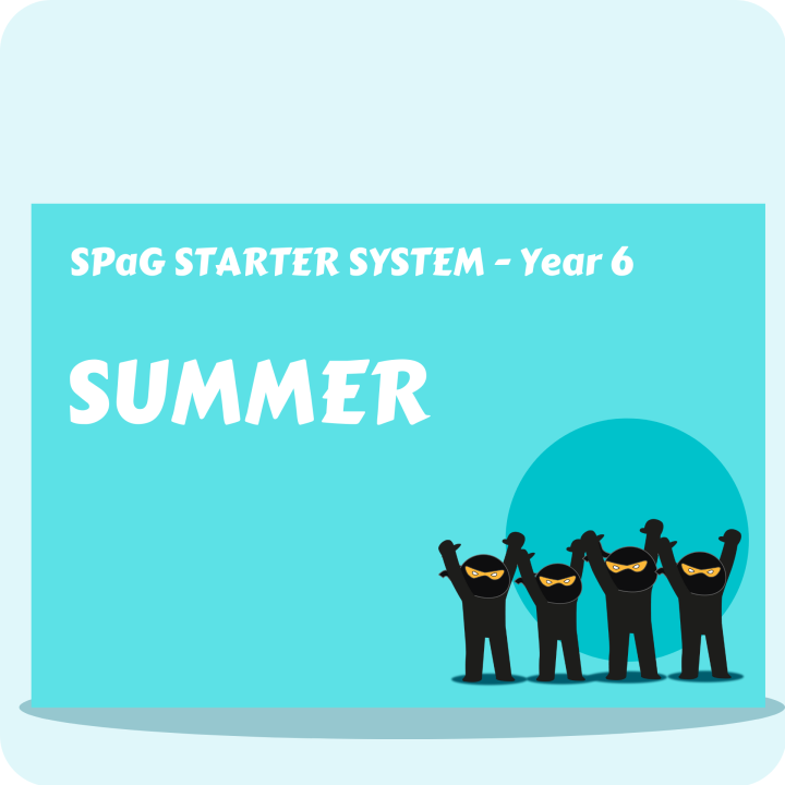 spag starter year 6 summer vocabulary ninja