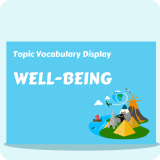 Well-Being Vocabulary Display Pack