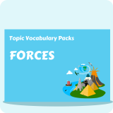 Forces Topic Vocabulary Pack