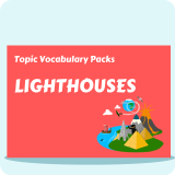 Lighthouses Topic Vocabulary Pack