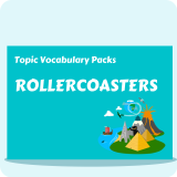 Rollercoasters Topic Vocabulary Pack