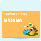 Sikhism Topic Vocabulary Pack