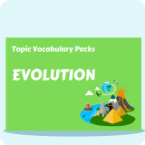 Evolution Topic Vocabulary Pack