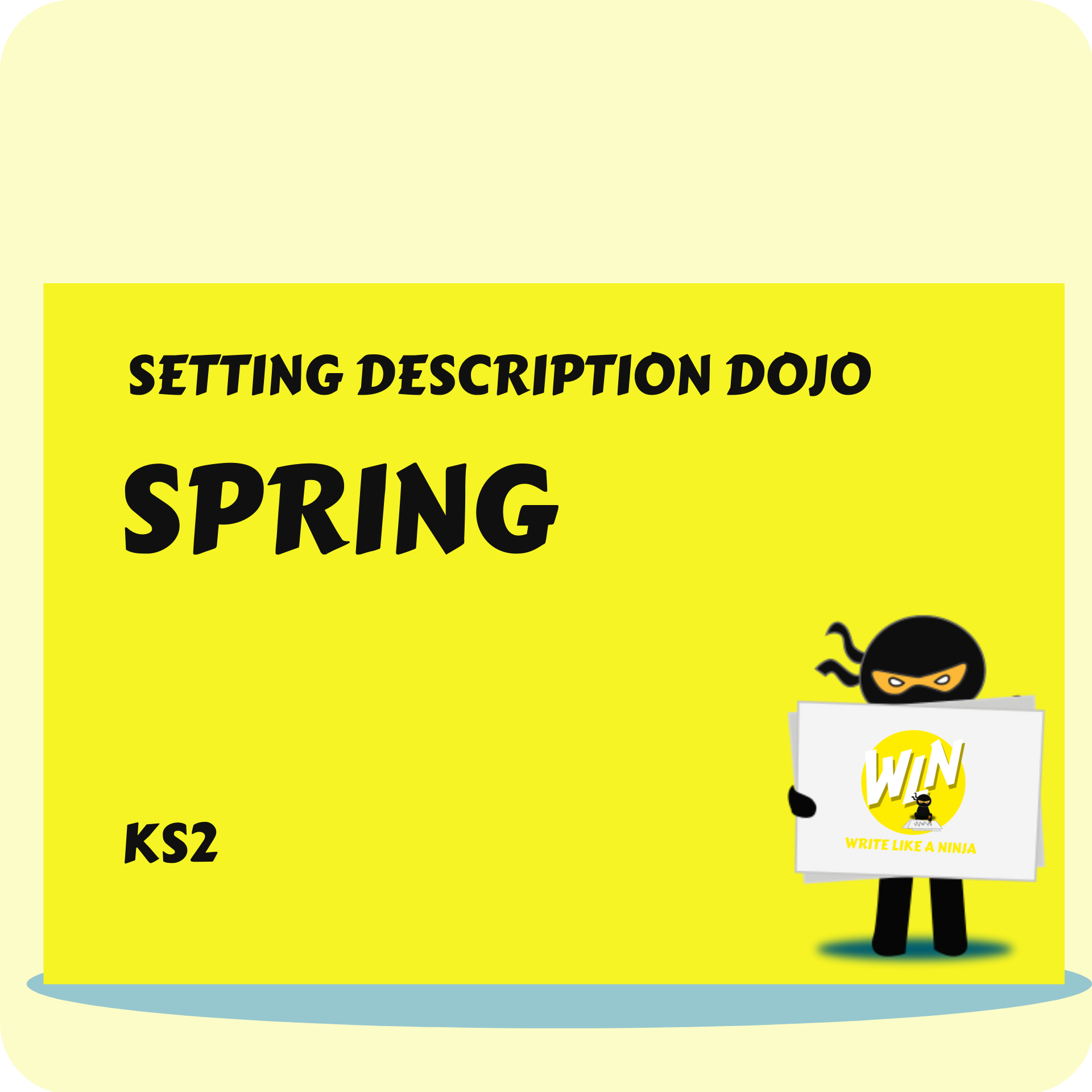 Spring Setting Description Dojo KS2 Vocabulary Ninja