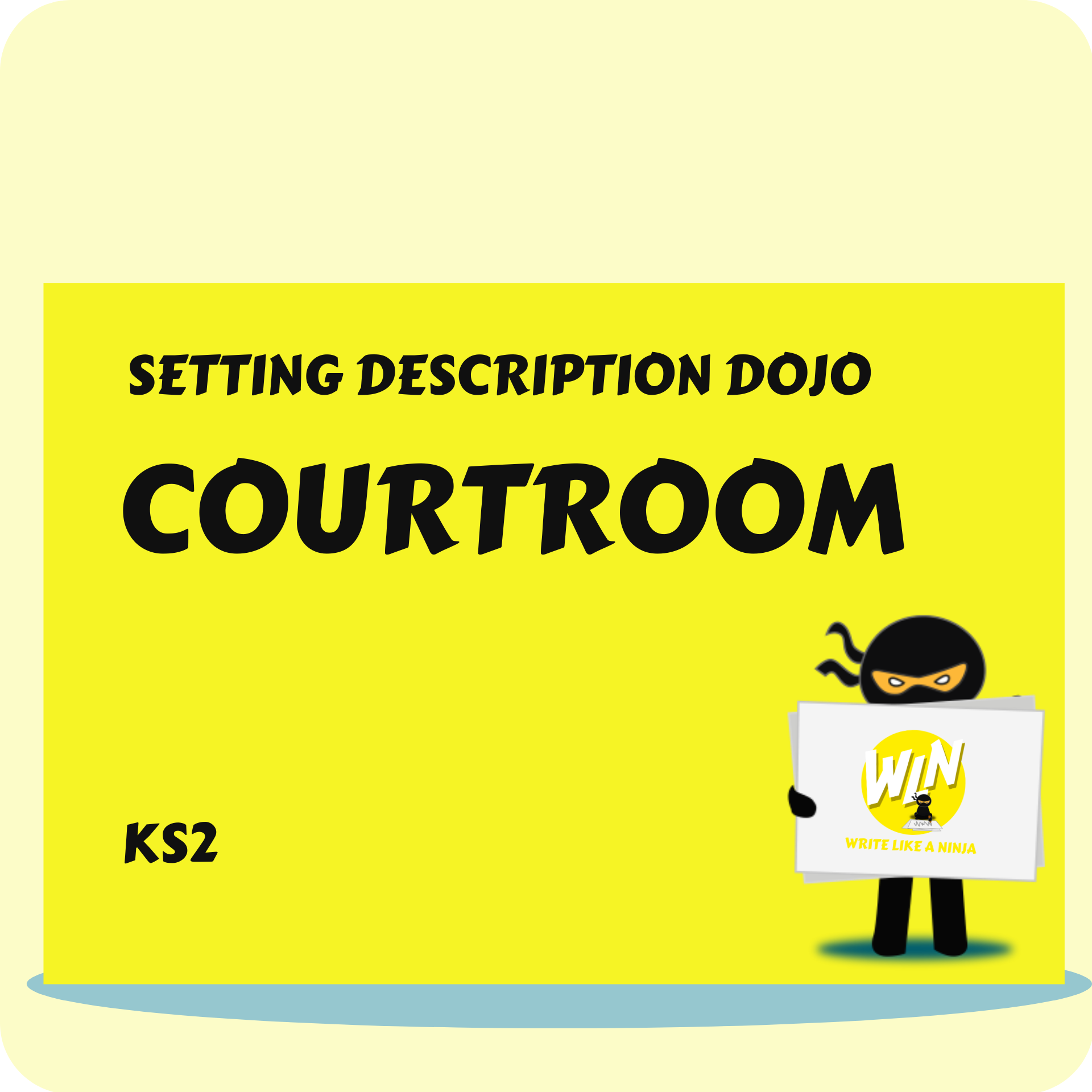 Courtroom Setting Description Dojo KS2 Vocabulary Ninja