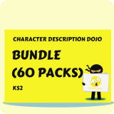 Bundle (60 Packs) Character Description Dojo KS2