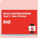 Quick Comprehension - Year 2 - Non-Fiction - Rio