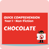 Quick Comprehension - Year 1 - Non-Fiction - Chocolate