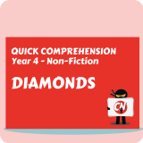Quick Comprehension - Year 4 - Non-Fiction - Diamonds