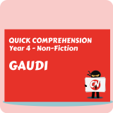 Quick Comprehension - Year 4 - Non-Fiction - Gaudi