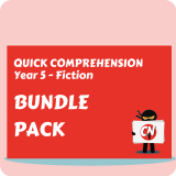 Quick Comprehension - Year 5 Bundle - Fiction (50 Pack)