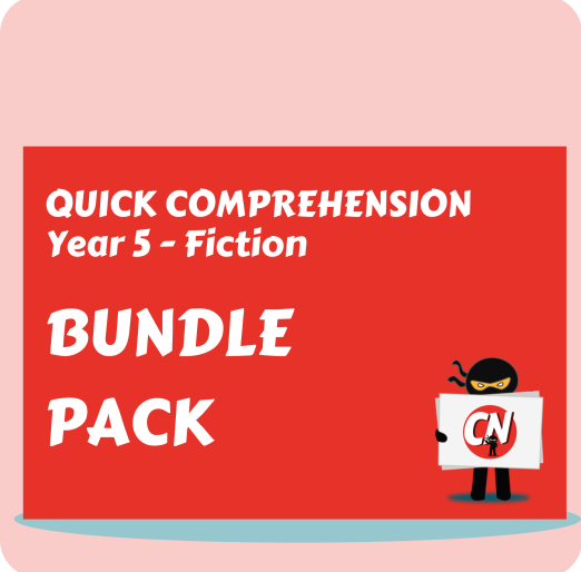 Quick Comprehension - Year 5 Bundle - Fiction (50 Pack)
