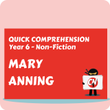 Quick Comprehension – Year 6 – Non-Fiction – Mary Anning