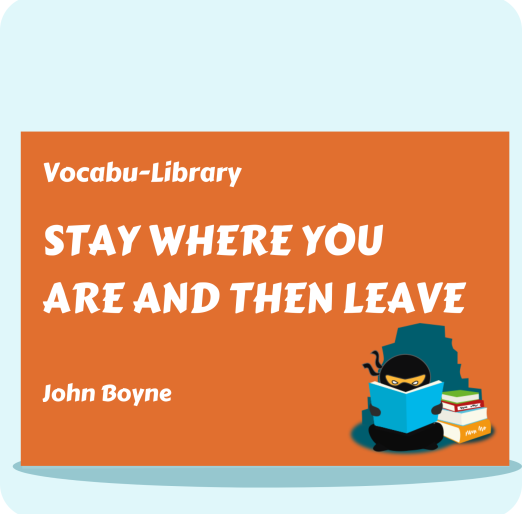 Stay Where You Are and then Leave
