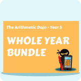 The Arithmetic Dojo Year 5 - Whole Year Bundle