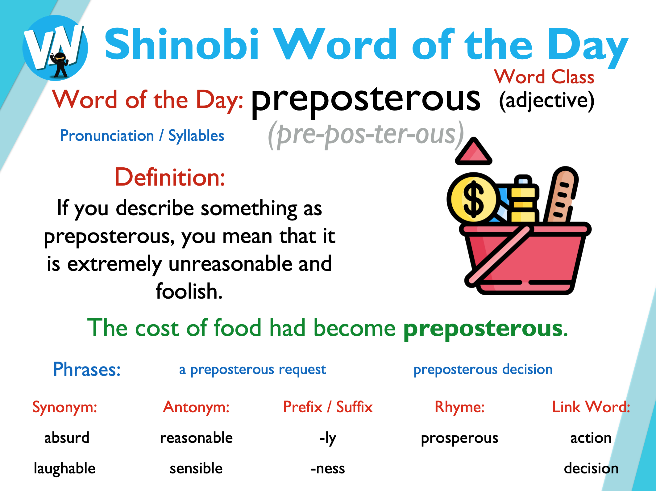 Friday s Shinobi Word Of The Day Vocabulary Ninja