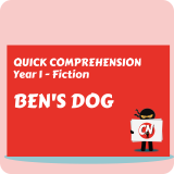 Quick Comprehension - Year 1 - Fiction - Ben's Dog