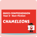 Quick Comprehension – Year 3 – Non-Fiction – Chameleons