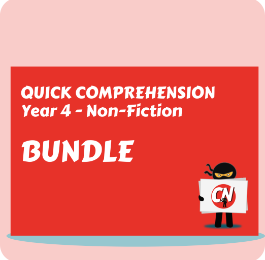 Quick Comprehension - Year 4 Original Bundle - Non-Fic (10 Pack)