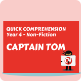 Quick Comprehension - Year 4 - Non-Fiction - Captain Tom