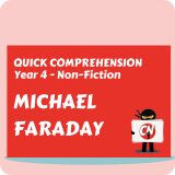 Quick Comprehension – Year 4 – Non-Fiction – Michael Faraday