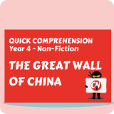 Quick Comprehension – Year 4 – Non-Fiction – Great Wall of China