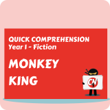Quick Comprehension - Year 1 - Fiction - Monkey King