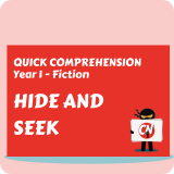 Quick Comprehension - Year 1 - Fiction - Hide and Seek
