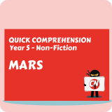 Quick Comprehension - Year 5 - Non-Fiction - Mars