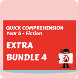 Quick Comprehension - Year 6 Extra Bundle 4 - Fiction (10 Pack)