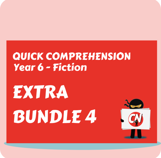 Quick Comprehension - Year 6 Extra Bundle 4 - Fiction (10 Pack)