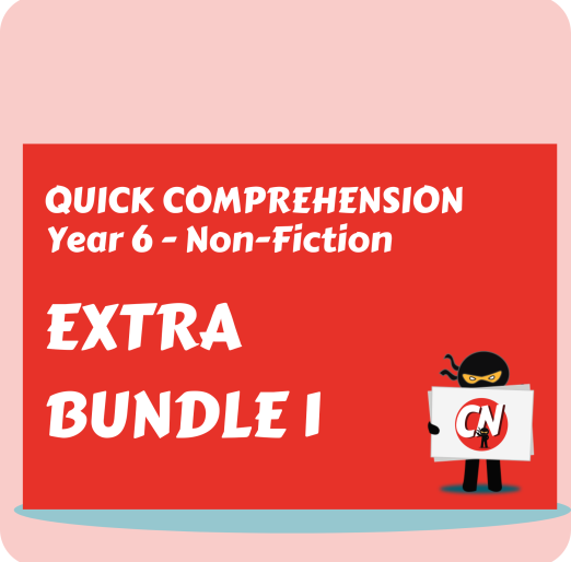 Quick Comprehension - Year 6 Extra Bundle 1- Non-Fic (10 Pack)