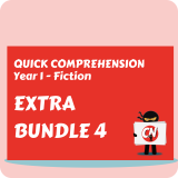 Quick Comprehension - Year 1 Extra Bundle 4 - Fiction (10 Pack)