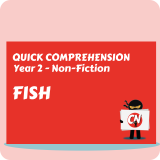 Quick Comprehension - Year 2 - Non-Fiction - Fish