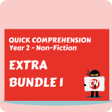 Quick Comprehension – Year 2 Extra Bundle 1 – Non-Fic (20 Pack)