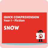 Quick Comprehension - Year 1 - Fiction - Snow