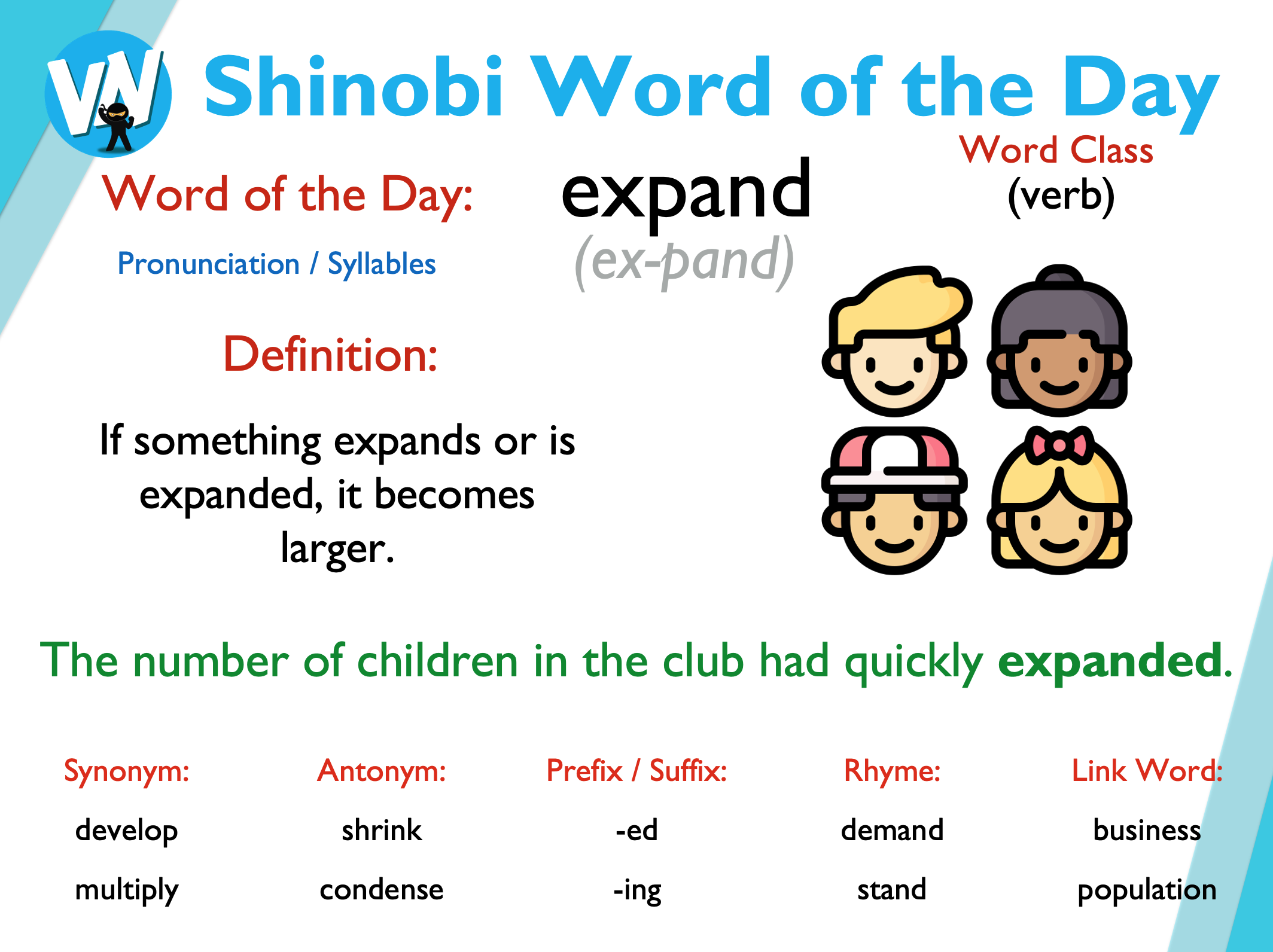 Tuesday’s Shinobi Word of the Day Vocabulary Ninja