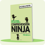 Comprehension Ninja Book: Fiction & Poetry – Year 4 (Age 8-9)