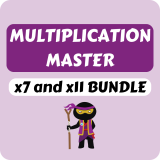 Multiplication Master - x7 and x11 Bundle