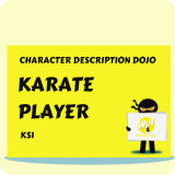 Karate Player - Character Description Dojo KS1