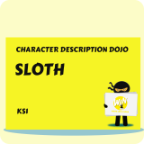 Sloth - Character Description Dojo KS1