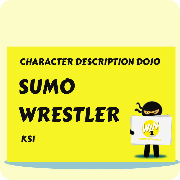 Sumo Wrestler Character Description Dojo KS1 Vocabulary Ninja