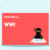 Write Like A...World War I